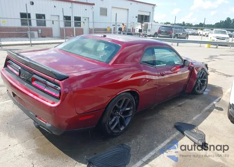 2020 Dodge Challenger Sxt из США, поврежденный, VIN 2C3CDZAGXLH223085
